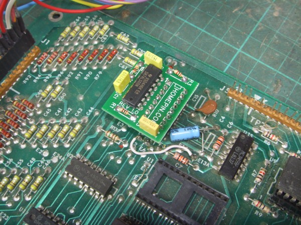 Fitted to a Bally MPU Board